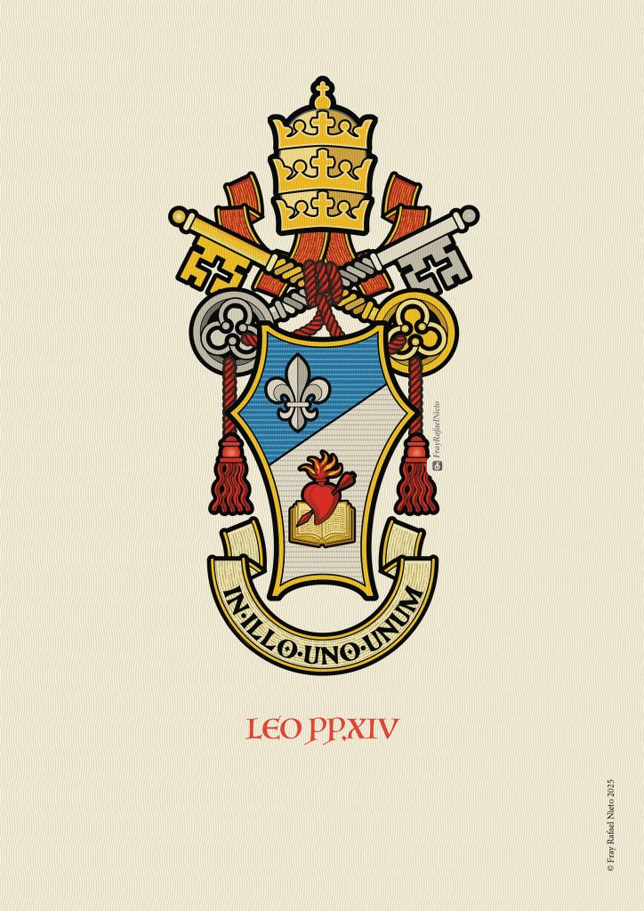 Escupo Papa León XIV