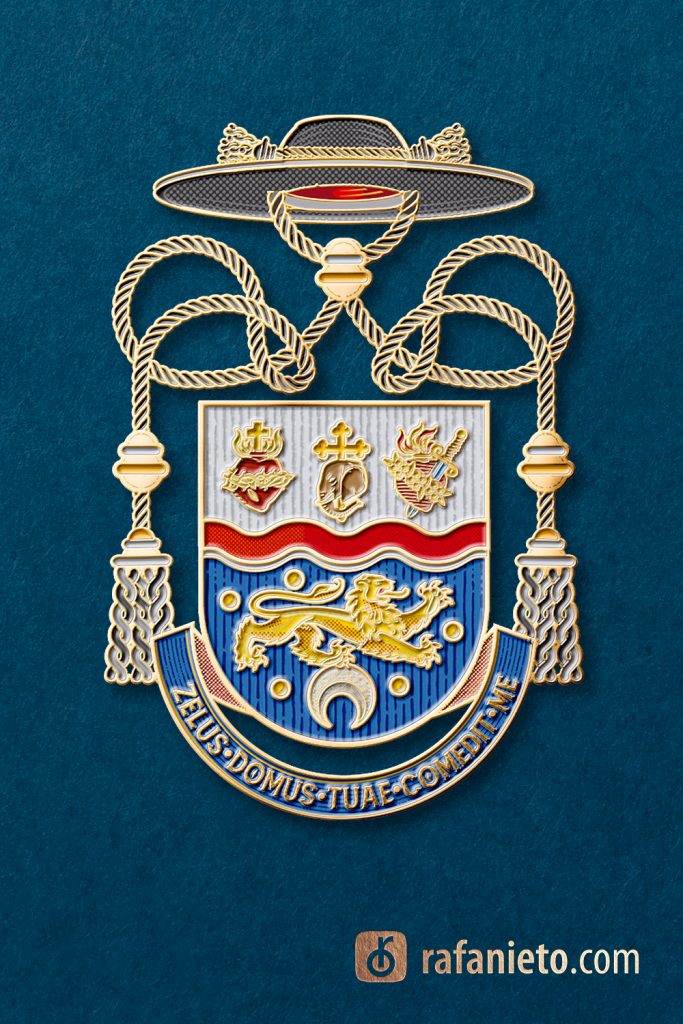 Escudo sacerdote. Coat of arms priests